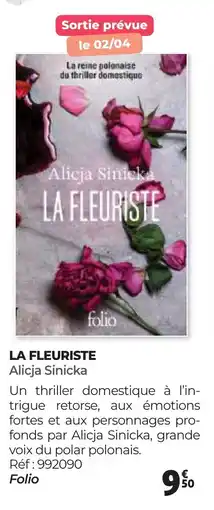 Auchan LA FLEURISTE Alicja Sinicka offre