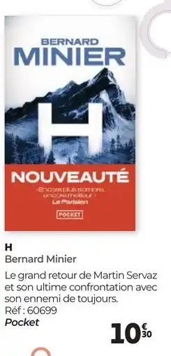 Auchan H Bernard Minier offre