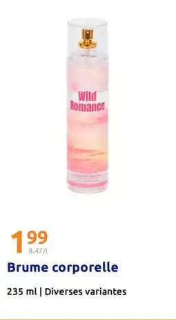 Action Brume corporelle offre