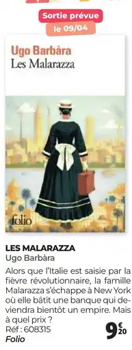 Auchan LES MALARAZZA Ugo Barbara offre