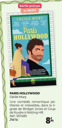 Auchan PARIS HOLLYWOOD Cécile Mury offre