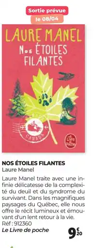 Auchan NOS ÉTOILES FILANTES Laure Manel offre