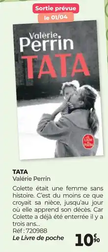 Auchan TATA Valérie Perrin offre
