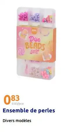 Action Ensemble de perles offre