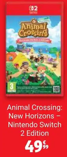 Auchan Animal crossing: new horizons nintendo switch 2 edition offre