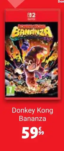 Auchan Donkey kong bananza offre