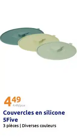 Action Couvercles en silicone 5Five offre