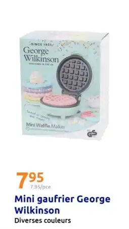 Action WILKINSON Mini gaufrier George offre