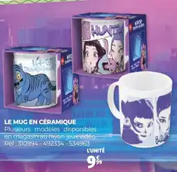 Auchan LE MUG EN CÉRAMIQUE offre