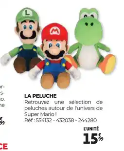 Auchan LA PELUCHE offre