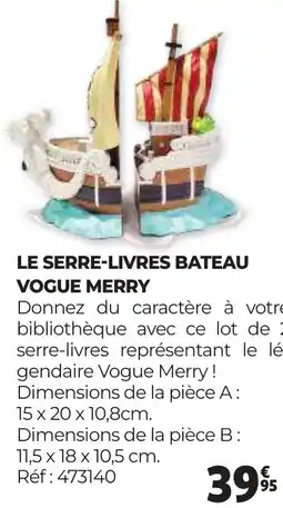 Auchan LE SERRE LIVRES BATEAU VOGUE MERRY offre