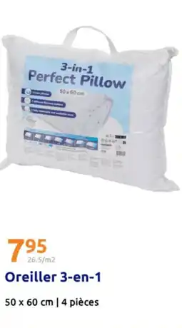 Action Oreiller 3-en-1 offre