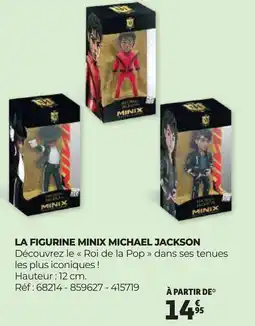 Auchan LA FIGURINE MINIX MICHAEL JACKSON offre