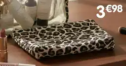 b&m GRIP&GLAM Trousse de maquillage léopard offre