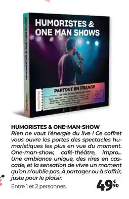 Auchan HUMORISTES & ONE-MAN-SHOW offre