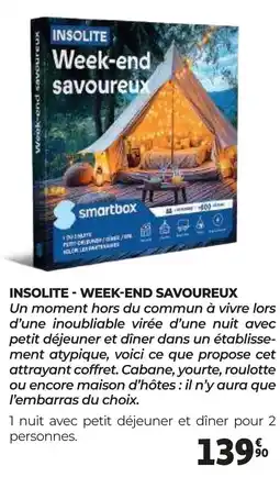 Auchan INSOLITE WEEK END SAVOUREUX offre