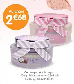 b&m Gommage pour le corps offre