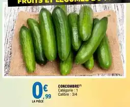 E.Leclerc Concombre offre