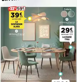 Centrakor Atmosphera - la chaise tyka offre