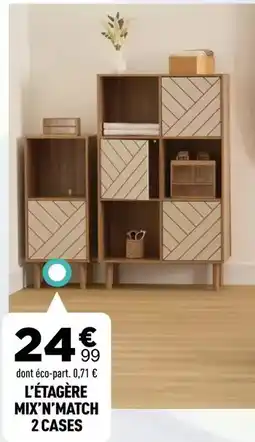 Centrakor Mix'n'match 2 cases offre