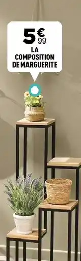 Centrakor Composition de marguerite offre