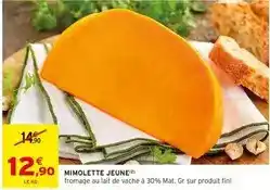 Intermarché Fini - mimolette jeune offre