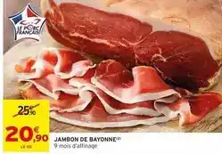 Intermarché Jambon de bayonne offre