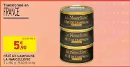 Intermarché Pâte de campagne offre