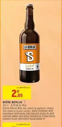 Intermarché Bière offre