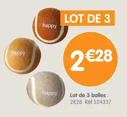 b&m Lot de 3 balles offre