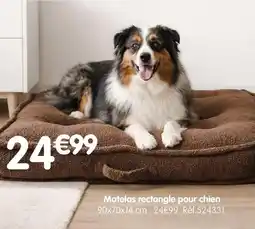 b&m Matelas rectangle pour chien offre