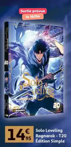 Auchan Solo leveling ragnarok t20 édition simple offre