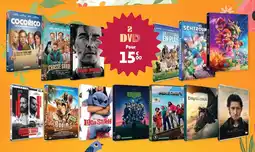 Auchan 2 DVD offre