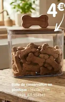 b&m Boîte de conservation en plastique offre