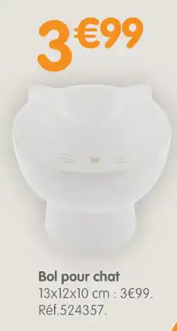 b&m Bol pour chat offre