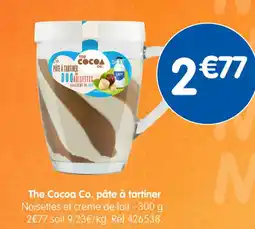 b&m The Cocoa Co. pâte à tartiner offre