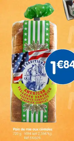b&m Pain de mie aux céréales offre