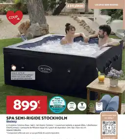 Bricomarché SPA SEMI RIGIDE STOCKHOLM Bestway offre
