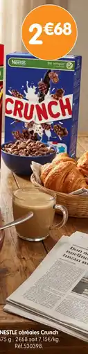b&m NESTLE céréales Crunch offre