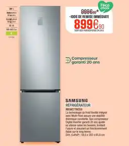 Extra SAMSUNG Réfrigérateur rb38c776cs9 offre