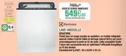 Extra Lave-vaisselle eeq47305l offre