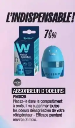 Blanc Brun WPRO Absorbeur d'odeurs png025 offre