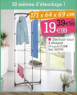 Kandy Séchoir tour 4 étages offre