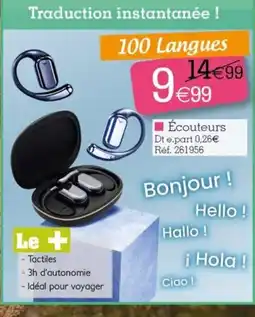 Kandy Écouteurs offre