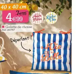 Kandy Galette de chaise offre