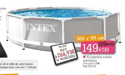 Kandy Kit piscine ronde tubulaire offre