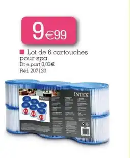 Kandy I Lot de 6 cartouches pour spa offre