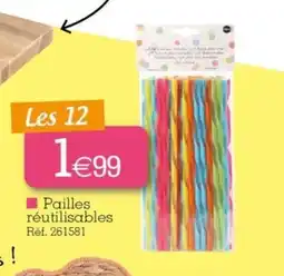 Kandy Pailles réutilisables offre