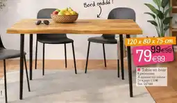 Kandy Table en bois offre