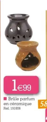 Kandy Brûle parfum en céramique offre